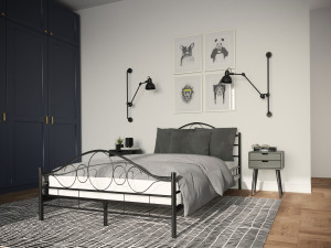 Łóżko metalowe Eveline 120cm