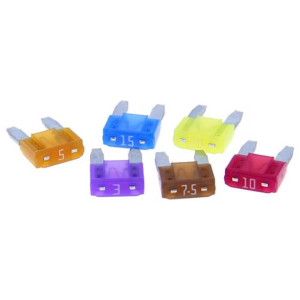 Xltech 6 mini-fusíveis sortidos