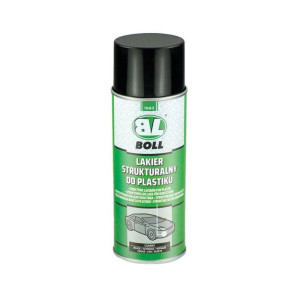 BOLL Lakier strukturalny do plastiku 400ml - Czarny
