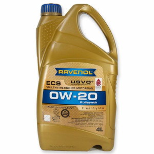RAVENOL ECS 0W20 CleanSynto USVO 4L - syntetyczny olej silnikowy