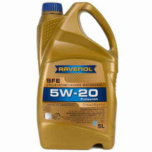 RAVENOL SFE 5W20 CleanSynto USVO 5L - syntetyczny olej silnikowy