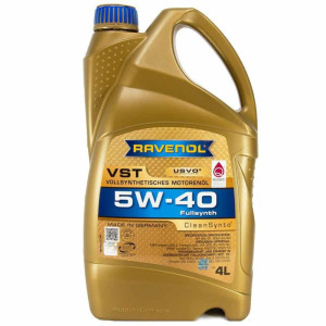 RAVENOL VST 5W40 CleanSynto USVO 4L - syntetyczny olej silnikowy