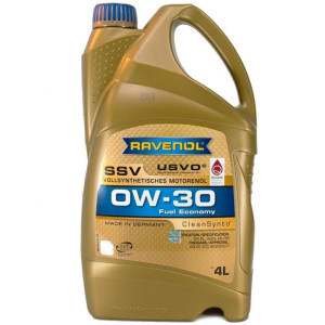 RAVENOL SSV 0W30 CleanSynto USVO 4L - syntetyczny olej silnikowy