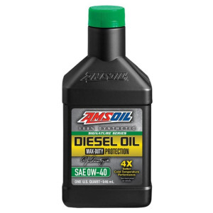 AMSOIL Signature Series Diesel Oil Max-Duty 0w40 946ml DZF - syntetyczny olej silnikowy