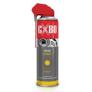 CX80 Smar Litowy 500ml Duo Spray - smar wielozadaniowy