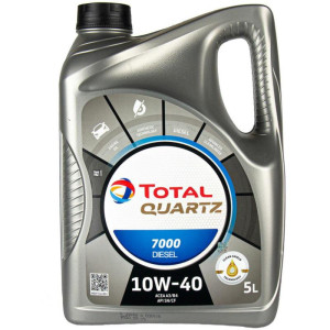TOTAL Quartz 7000 Diesel 10W40 5L - półsyntetyczny olej silnikowy
