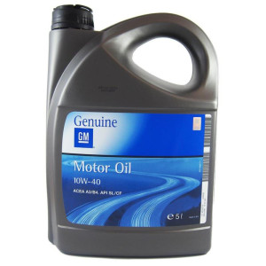 GM Genuine Motor Oil 10W40 5L - oryginalny olej silnikowy OEM