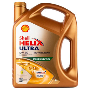 SHELL Helix Ultra 0W40 A3/B4 4L - syntetyczny olej silnikowy