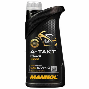 MANNOL 4-Takt Plus 10W40 4T 1L - olej motocyklowy