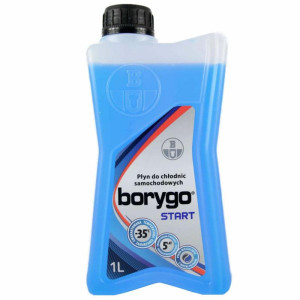 BORYGO Start 1L - gotowy płyn do chłodnicy (niebieski)