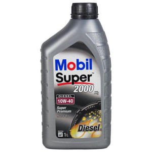 MOBIL Super 2000 X1 Diesel 10W40 1L - półsyntetyczny olej silnikowy