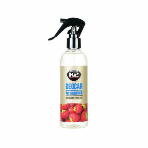 K2 DeoCar Strawberry 250ml - Profesjonalny odświeżacz powietrza
