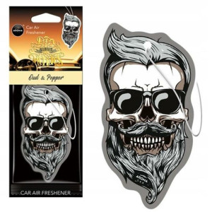 Zapach do samochodu AROMA Muertos - Oud & Pepper Skull