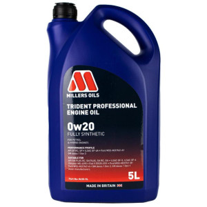 MILLERS Trident Professional 0w20 5L - syntetyczny olej silnikowy