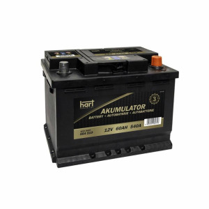 HART Akumulator Premium 60Ah 540A P+ 242X175X190