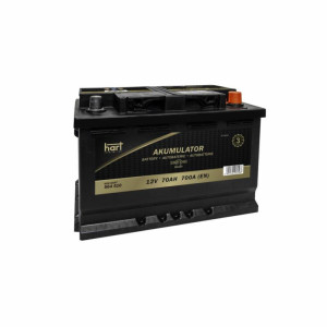 HART Akumulator Premium 70Ah 650A P+ 278x175x190