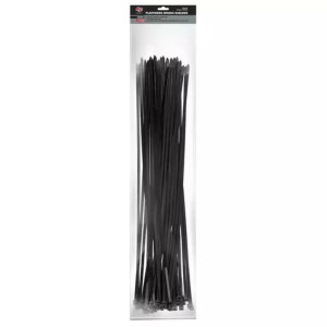 MOJE AUTO Opaska plastikowa 750mm x 9mm - Czarna 50szt.