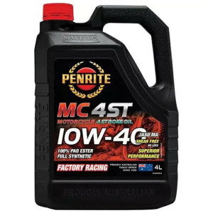 PENRITE MC 4ST 10W40 4L 100% PAO - syntetyczny olej motocyklowy