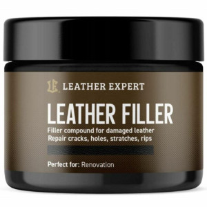 Leather Expert Leather Filler Black 50ml - szpachla do skóry