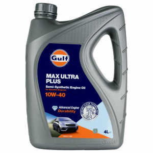 GULF Max Ultra Plus 10W40 4L - półsyntetyczny olej silnikowy