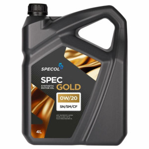 SPECOL Spec Gold 0w20 4L - syntetyczny olej silnikowy