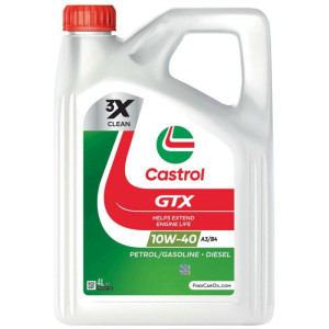 CASTROL GTX A3/B4 10w40 4L - mineralny olej silnikowy