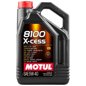 MOTUL 8100 X-Cess A3/B4 5w40 5L - syntetyczny olej silnikowy