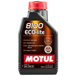 MOTUL 8100 Eco-Lite 0w20 1L - syntetyczny olej silnikowy