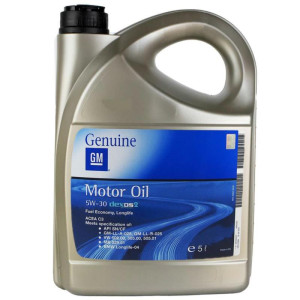 GM Genuine Motor Oil Dexos2 5w30 5L - oryginalny olej silnikowy OEM
