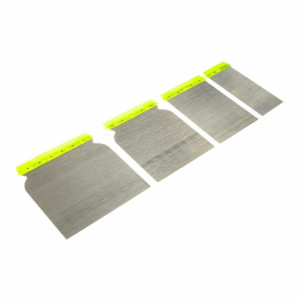 CARMOTION Szpachelki metalowe, zestaw 4szt