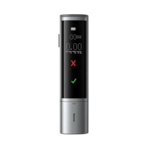BASEUS Alkomat elektroniczny, bezustnikowy SafeJourney Pro (szary)