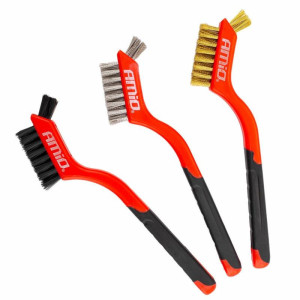 AMIO Zestaw szczotek drucianych 3pcs