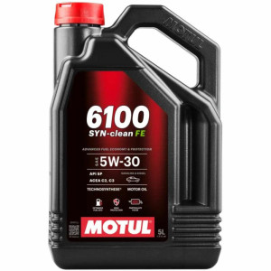 MOTUL 6100 Syn-Clean FE 5W30 5L - półsyntetyczny olej silnikowy