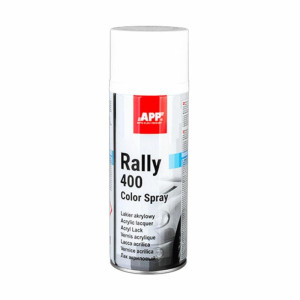 APP Rally Color Spray 400ml - lakier akrylowy (biały matowy)