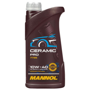 MANNOL Ceramic Pro 10W40 1L 7726 - ceramiczny olej silnikowy