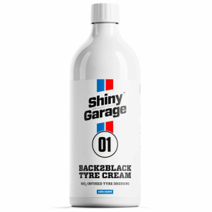 SHINY GARAGE Back2Black - dressing do opon i plastików z SiO2 1L