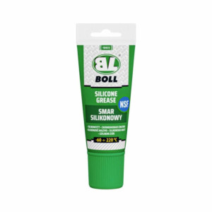 BOLL Smar silikonowy 40g – Pasta do uszczelek i gumy z atestem NSF H1