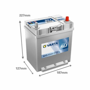 VARTA Black Dynamic A13 40Ah 330A P+ – Cienkie czopy (JIS)