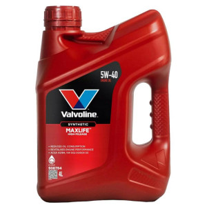VALVOLINE Maxlife 5w40 4L - syntetyczny olej silnikowy