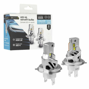 Żarówki LED VISION H4/H19 1:1 35W 4200lm 12/24V – Mini Rozmiar