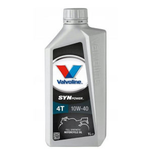 VALVOLINE Synpower 4T 10w40 1L - syntetyczny olej motocyklowy