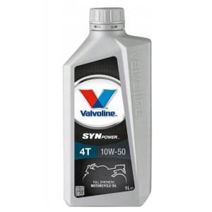 VALVOLINE Synpower 4T 10w50 1L - syntetyczny olej motocyklowy