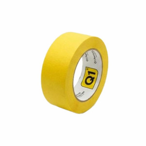 Q1 TAPES Premium Masking Tape - żółta taśma maskująca 48mm x 50m