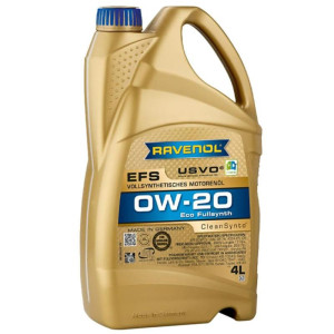 RAVENOL EFS 0W20 Eco Fullsynth USVO 4L - syntetyczny olej silnikowy