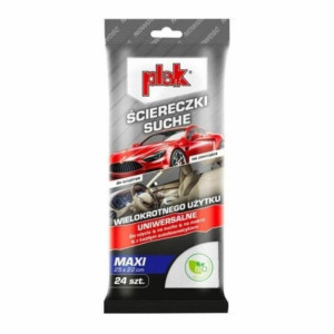 PLAK Ściereczki suche uniwersalne wielokrotnego użytku 24 szt.
