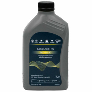 VOLKSWAGEN LongLife III FE 0W30 1L - oryginalny olej silnikowy OEM
