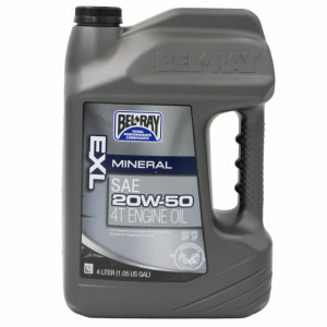 BEL-RAY EXL 20W50 4T 4L - mineralny olej motocyklowy