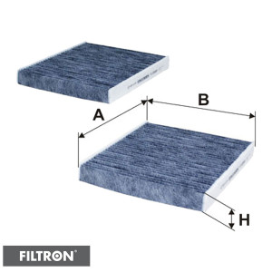 FILTRON Filtr kabiny węglowy K1260A-2x