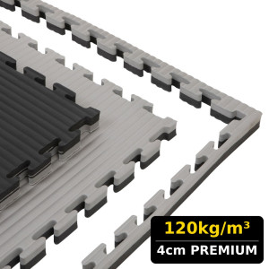 Mata Tatami Puzzle Treningowa MMA 4cm 120kg/m³ Premium 100x100