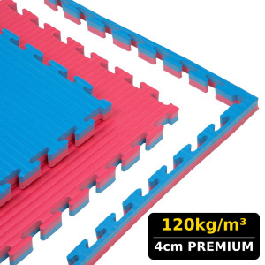 Mata Piankowa Puzzle Treningowa MMA 4cm 120kg/m³ Premium 100x100